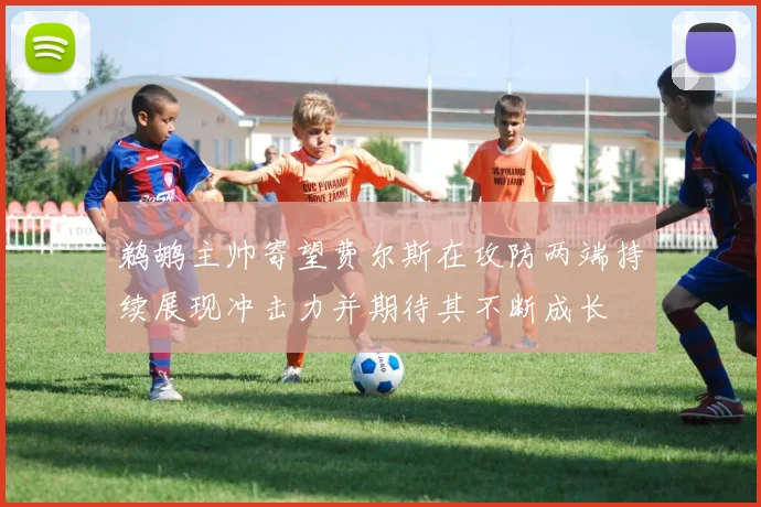 鹈鹕主帅寄望费尔斯在攻防两端持续展现冲击力并期待其不断成长